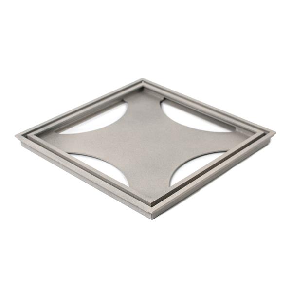 Floor drain cover Tile In Frame 200 Granite