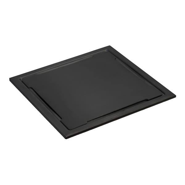 Floor drain cover Malmö Lux Black