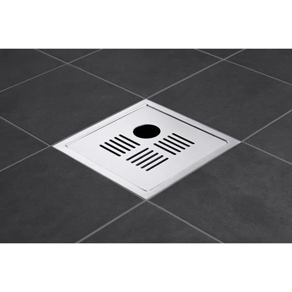 Floor drain cover New York Lux with pipe cut