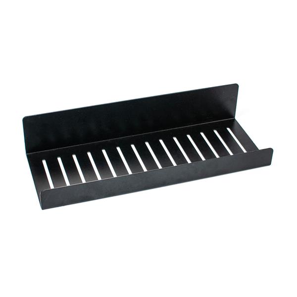 Shower shelf Line Glue-up Matt Black