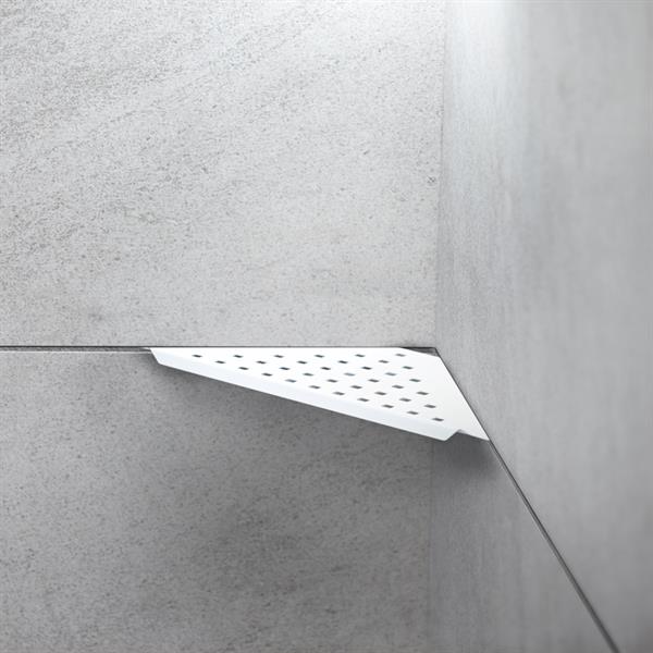 Shower shelf Corner Stockholm White