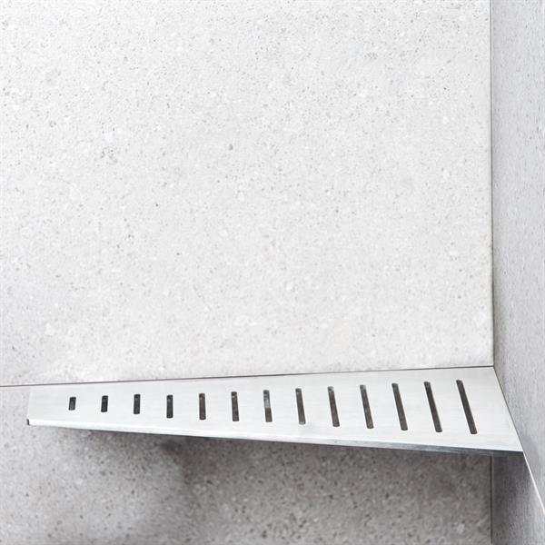 Shower Shelf Wing New York Brushed