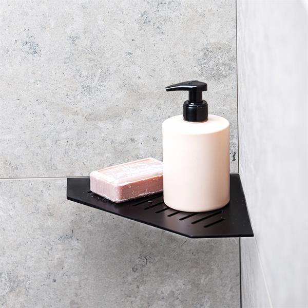 Shower Shelf Prisma New York Black