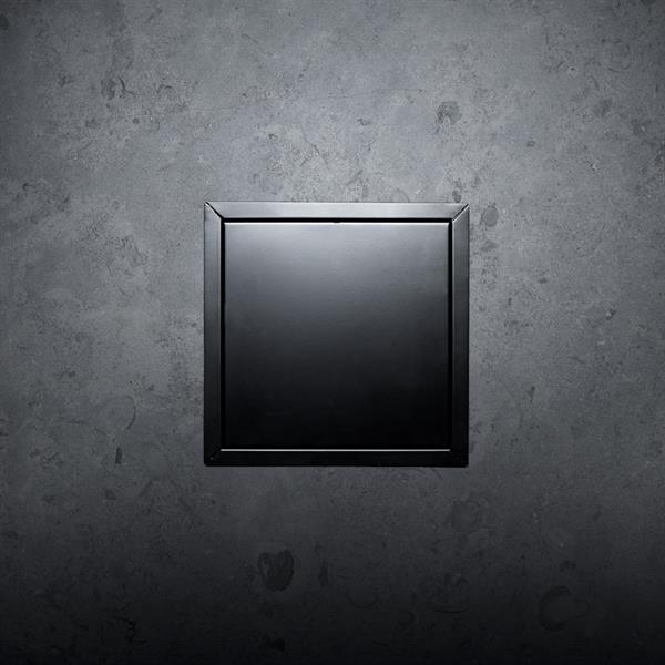Inspection hatch Black 200 x 200 mm