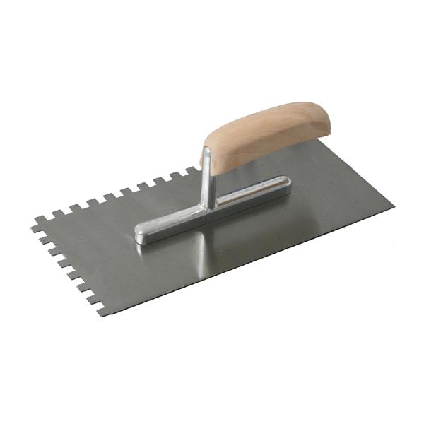 Notched trowel 280/8 mm
