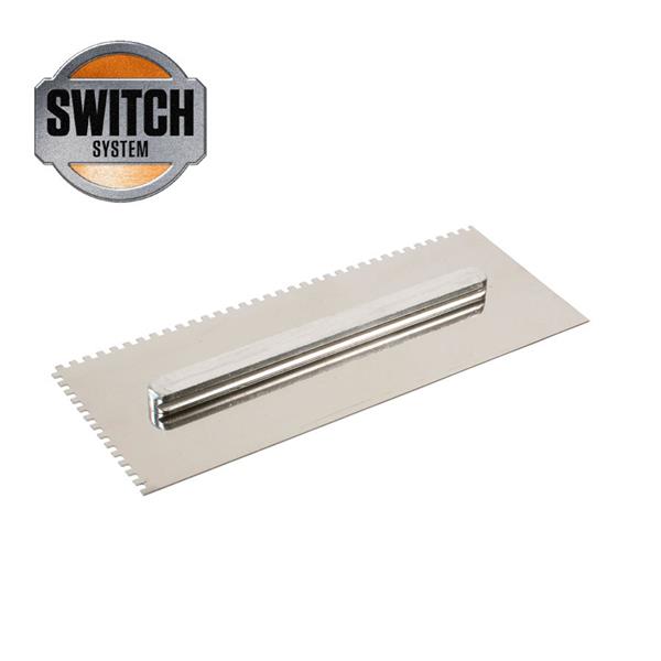 Trowel blade Switch 4x4 mm